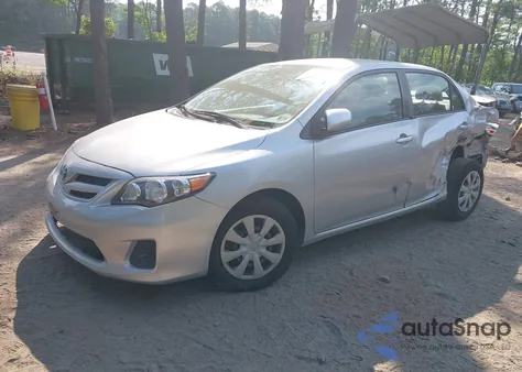 2011 Toyota Corolla Le из США, поврежденный, VIN JTDBU4EE0B9138094